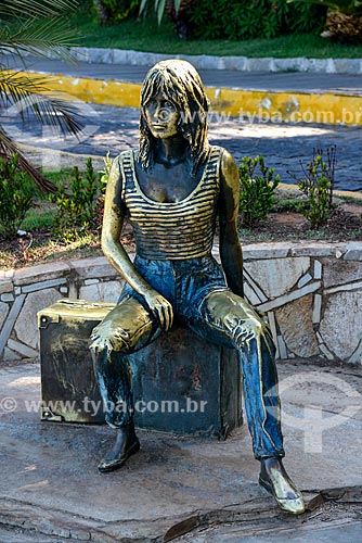  Brigitte Bardots statue - Armacao Beach waterfront  - Armacao dos Buzios city - Rio de Janeiro state (RJ) - Brazil