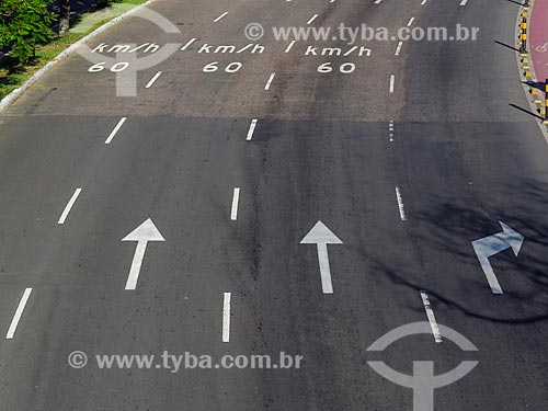  Lanes of Loureiro da Silva Avenue  - Porto Alegre city - Rio Grande do Sul state (RS) - Brazil