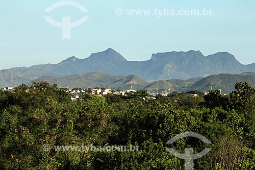  View of Tijuca Massif from west zone  - Rio de Janeiro city - Rio de Janeiro state (RJ) - Brazil