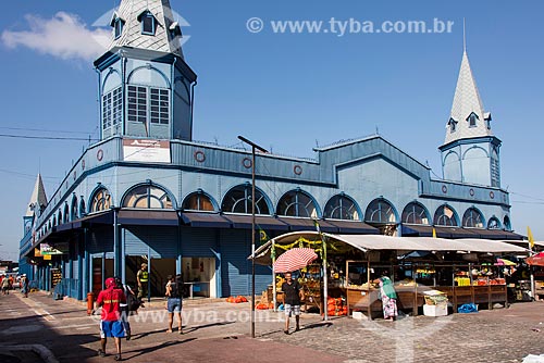  Facade of Ver-o-peso Market (XVII century)  - Belem city - Para state (PA) - Brazil