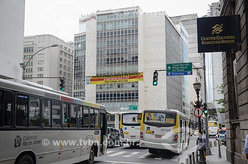  Traffic - March 1 Street near to Bank of Brazil Cultural Center  - Rio de Janeiro city - Rio de Janeiro state (RJ) - Brazil