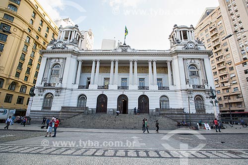  Facade of Pedro Ernesto Palace (1923) - headquarters of Municipal Chamber of Rio de Janeiro city  - Rio de Janeiro city - Rio de Janeiro state (RJ) - Brazil