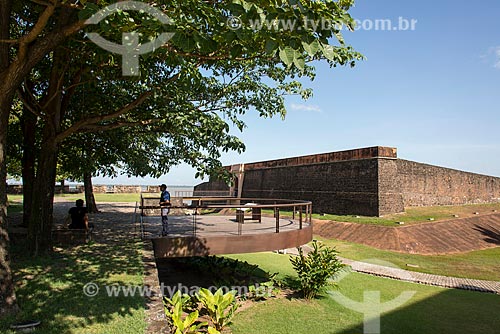  Castle Fort (1616) - also known as Presepio Fort - on the banks of Guama River  - Belem city - Para state (PA) - Brazil