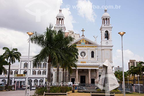  Facade of Basilica of Nossa Senhora de Nazare  - Belem city - Para state (PA) - Brazil