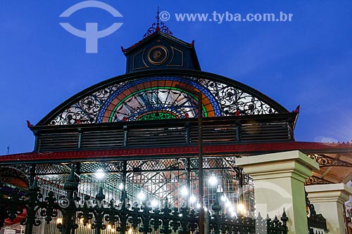  Facade of Adolpho Lisboa Municipal Market (1883)  - Manaus city - Amazonas state (AM) - Brazil