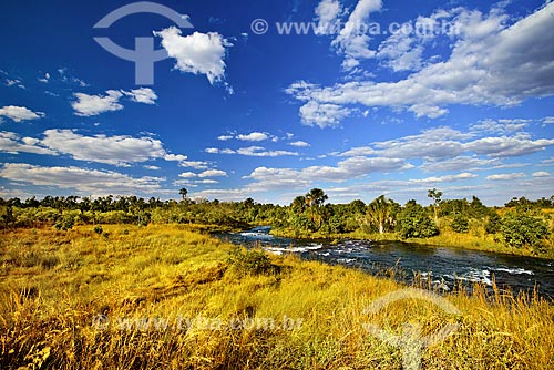  Riverbed of Formoso River during dry season - Emas National Park  - Mineiros city - Goias state (GO) - Brazil