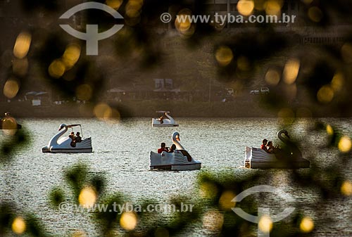  Paddle boats - Rodrigo de Freitas Lagoon  - Rio de Janeiro city - Rio de Janeiro state (RJ) - Brazil