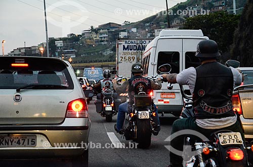  Traffic jam - Linha Amarela  - Rio de Janeiro city - Rio de Janeiro state (RJ) - Brazil