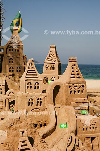  Sand Castle - Ipanema Beach  - Rio de Janeiro city - Rio de Janeiro state (RJ) - Brazil