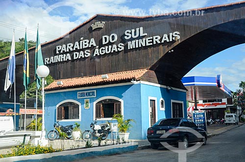  Portico of Paraiba do Sul city  - Paraiba do Sul city - Rio de Janeiro state (RJ) - Brazil