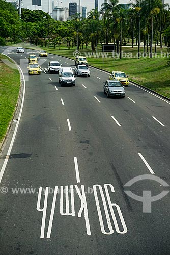  View of Infante Dom Henrique Avenue - Flamengo Landfill  - Rio de Janeiro city - Rio de Janeiro state (RJ) - Brazil