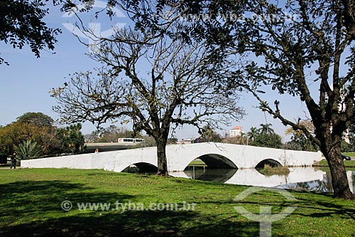  Pedra Bridge (1843) - also known as Acores Bridge  - Porto Alegre city - Rio Grande do Sul state (RS) - Brazil