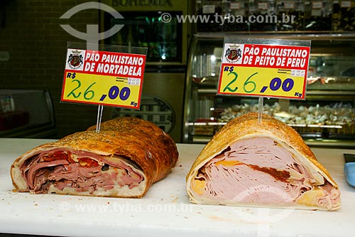  Sandwiches for sale at the Municipal Market  - Sao Paulo city - Sao Paulo state (SP) - Brazil