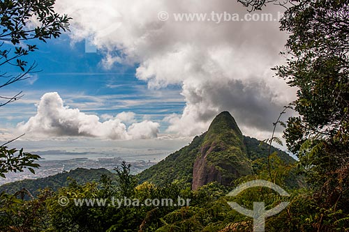  View of Tijuca Peak from Joao Antonio Mountain  - Rio de Janeiro city - Rio de Janeiro state (RJ) - Brazil