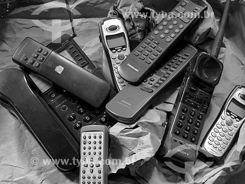  Old wireless phone  - Porto Alegre city - Rio Grande do Sul state (RS) - Brazil