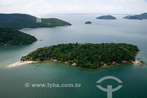  Aerial photo of Itacuruca Island  - Itaguai city - Rio de Janeiro state (RJ) - Brazil
