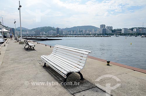  Park bench - Rio de Janeiro Yacht Club  - Rio de Janeiro city - Rio de Janeiro state (RJ) - Brazil