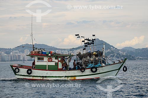  Trawler boat - Guanabara Bay  - Rio de Janeiro city - Rio de Janeiro state (RJ) - Brazil