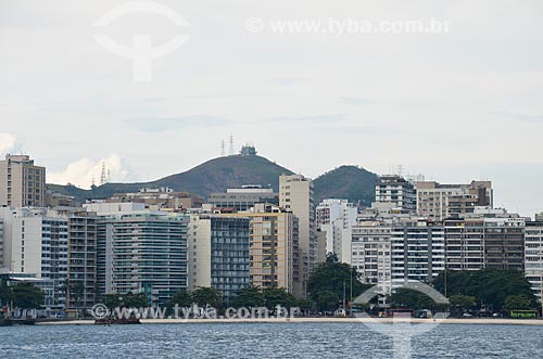  View of Icarai Beach from Guanabara Bay  - Niteroi city - Rio de Janeiro state (RJ) - Brazil