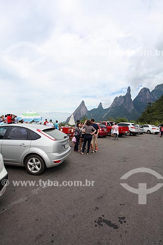  View of Peak of Dedo de Deus - Serra dos Orgaos National Park  - Teresopolis city - Rio de Janeiro state (RJ) - Brazil