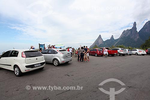  View of Peak of Dedo de Deus - Serra dos Orgaos National Park  - Teresopolis city - Rio de Janeiro state (RJ) - Brazil