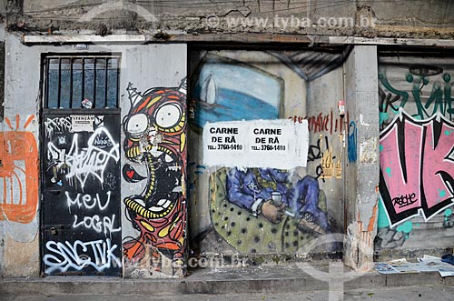  Graffiti - Gomes Freire Avenue  - Rio de Janeiro city - Rio de Janeiro state (RJ) - Brazil