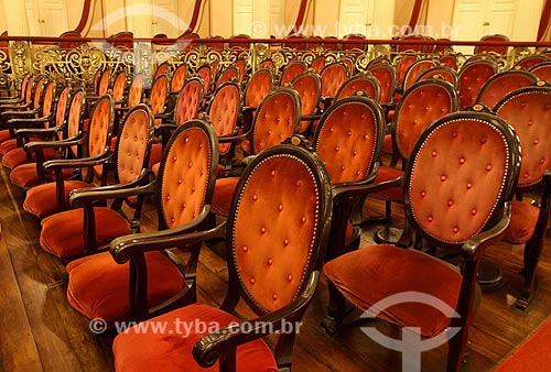  Chairs inside of Amazon Theatre (1896)  - Manaus city - Amazonas state (AM) - Brazil