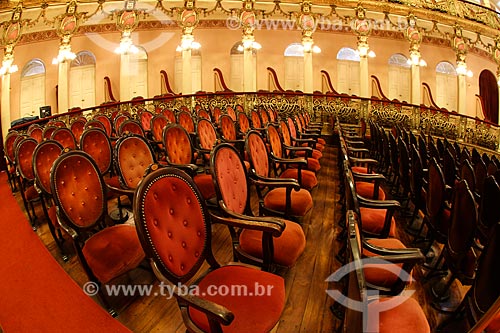  Chairs inside of Amazon Theatre (1896)  - Manaus city - Amazonas state (AM) - Brazil