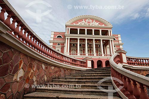  Facade of Amazon Theatre (1896)  - Manaus city - Amazonas state (AM) - Brazil