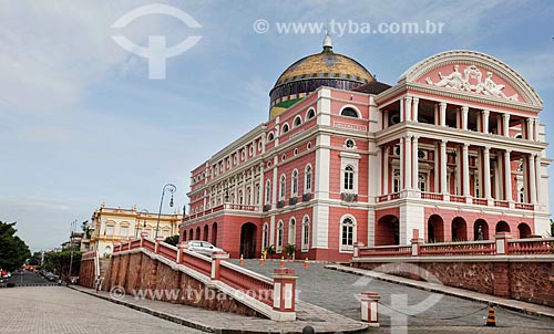  Facade of Amazon Theatre (1896)  - Manaus city - Amazonas state (AM) - Brazil