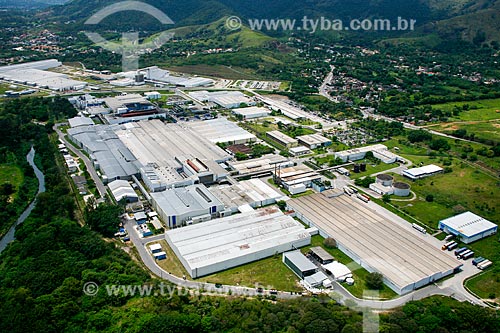  Aerial photo of Michelin factory  - Rio de Janeiro city - Rio de Janeiro state (RJ) - Brazil