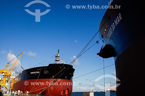 Henrique Dias and Dragao do Mar Oil tankers - Atlantico Sul Shipyard  - Ipojuca city - Pernambuco state (PE) - Brazil