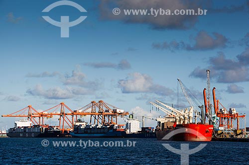  General view of Port of Suape Complex  - Ipojuca city - Pernambuco state (PE) - Brazil