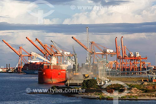  General view of Port of Suape Complex  - Ipojuca city - Pernambuco state (PE) - Brazil