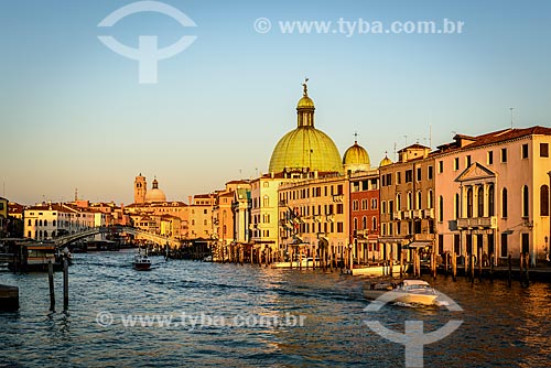  Venice Grand channel with San Simeone Piccolo (Church)  - Venice - Province of Venice - Italy