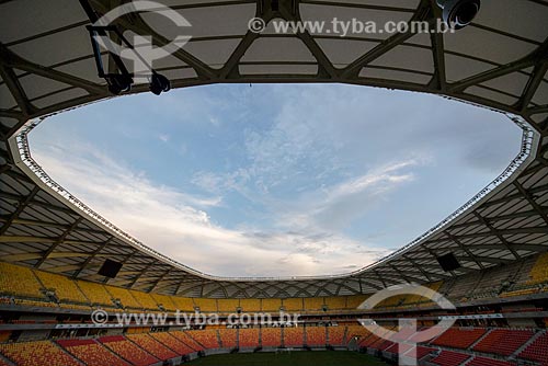  Detail of roof of Arena Amazonia Vivaldo Lima (2014) after the reforms for the World Cup in Brazil  - Manaus city - Amazonas state (AM) - Brazil