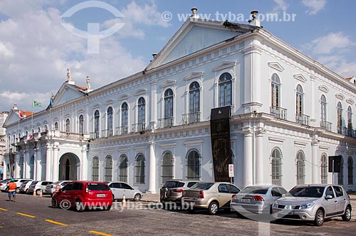  Rear facade - Antonio Lemos Palace - headquarters of Belem city hall  and Cabanagem Museum (MABE)  - Belem city - Para state (PA) - Brazil