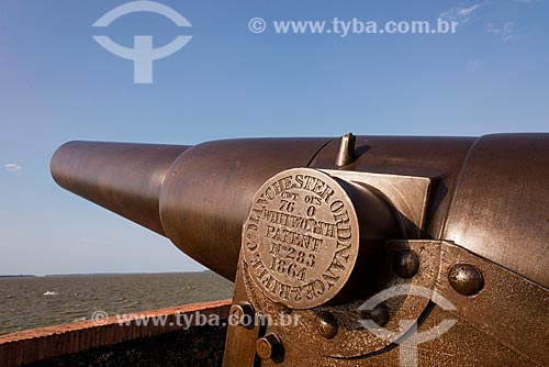  Cannons of Castle Fort of the Holy Christ (1616) - also known as Castle fort or Presepio Fort  - Belem city - Para state (PA) - Brazil
