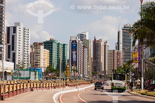  View of Visconde de Souza Franco Avenue with the buildings of Reduto neighborhood in the background  - Belem city - Para state (PA) - Brazil