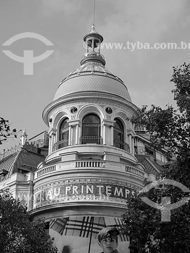  Facade of Printemps Department Store (1865)  - Paris - Paris department - France
