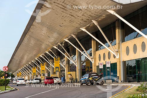  Facade of Belem International Airport/Val-de-Cans - Julio Cezar Ribeiro (1958)  - Belem city - Para state (PA) - Brazil