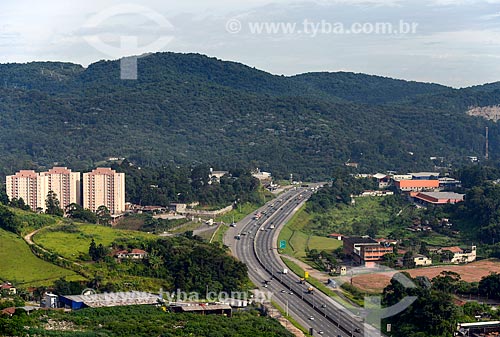  Aerial photo of Bandeirantes Highway (SP-348) near to Mutinga Avenue  - Sao Paulo city - Sao Paulo state (SP) - Brazil