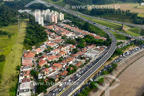  Aerial photo of Fiat Lux Village - Marginal Tiete with the Bandeirantes Highway (SP-348)  - Sao Paulo city - Sao Paulo state (SP) - Brazil