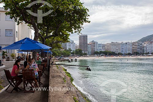  Tables in the external area of Confeitaria Colombo  - Old Fort of Copacabana (1914-1987), current History Museum Army  - Rio de Janeiro city - Rio de Janeiro state (RJ) - Brazil
