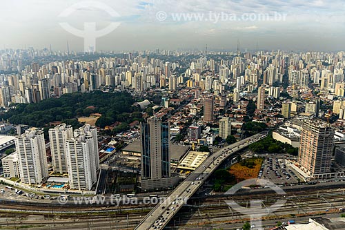  Antartica Viaduct with the Perdizes neighborhood in the background  - Sao Paulo city - Sao Paulo state (SP) - Brazil