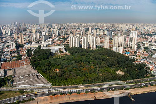  Aerial photo of Piqueri Park  - Sao Paulo city - Sao Paulo state (SP) - Brazil