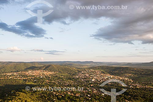  General view of Pirenopolis city from Frota Hill - Pireneus Mountain Range  - Pirenopolis city - Goias state (GO) - Brazil