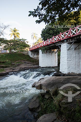  Carmo Bridge over Almas River  - Pirenopolis city - Goias state (GO) - Brazil