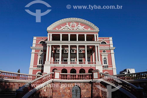  Facade of Amazon Theatre (1896)  - Manaus city - Amazonas state (AM) - Brazil