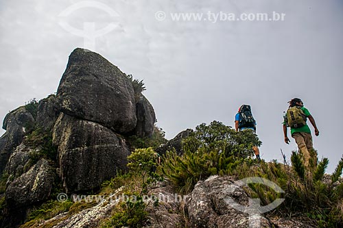  Trail to Morro da Cruz (Hill of the Cross) - Serra dos Orgaos National Park  - Teresopolis city - Rio de Janeiro state (RJ) - Brazil